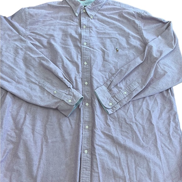 Men's Purple Polo Shirt - Picture 2 of 5